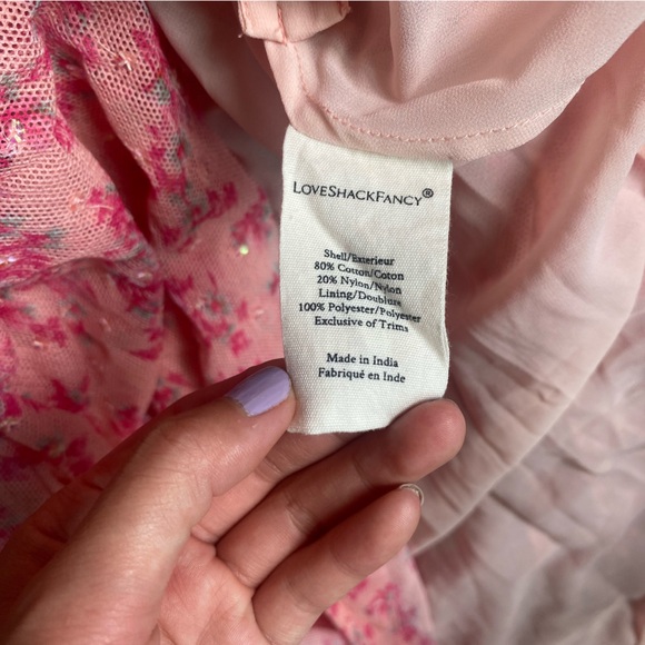 NWT LoveShackFancy Floral Winslow Maxi Dress in Autumn Rose Size 4 - Picture 9 of 16